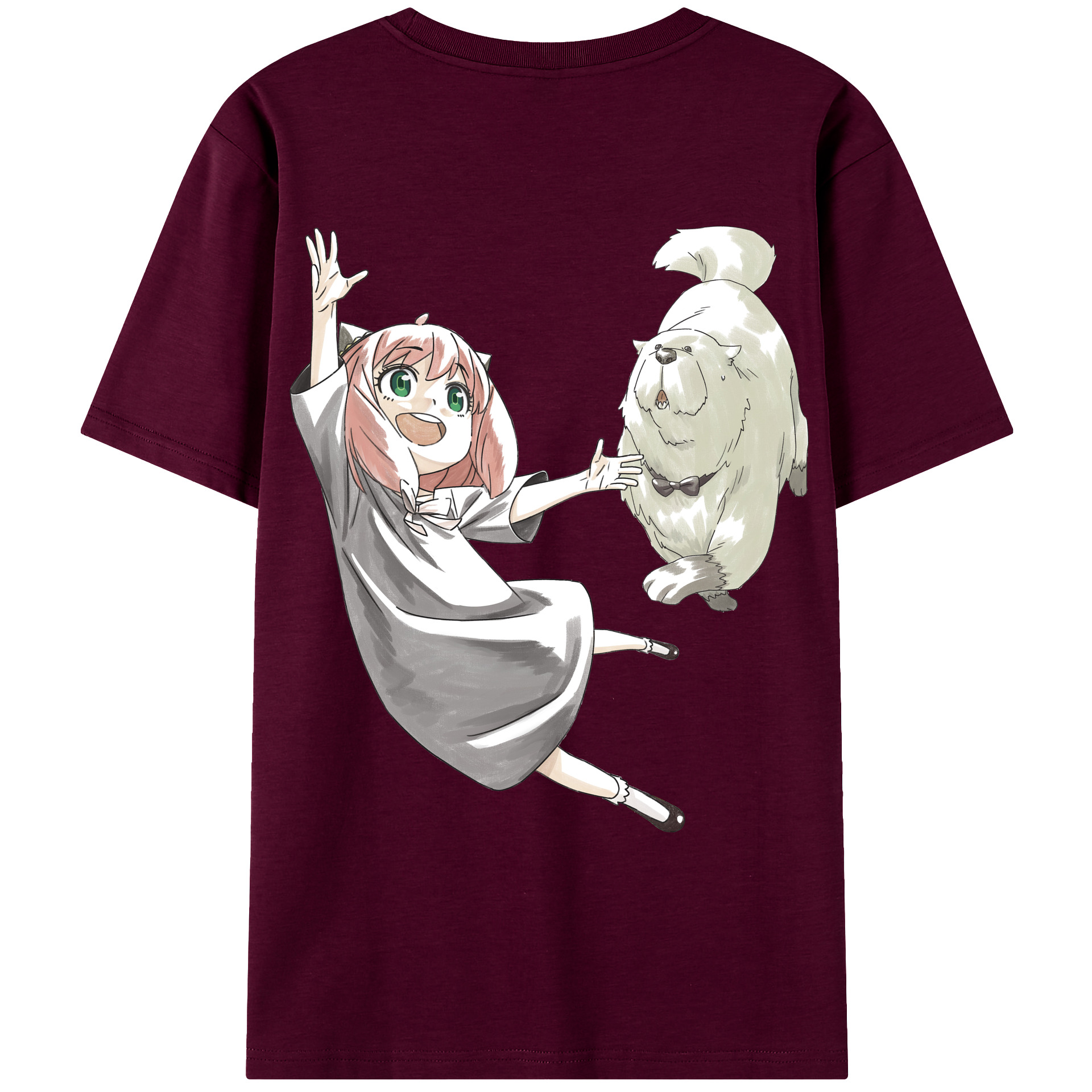 （画像用） SPY×FAMILY间谍家家酒 レディース半袖Tシャツ(バックプリント)